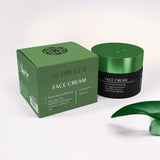 Aurodhea - CREMA VISO GIORNO ALL'ALOE VERA - 50 ML Arricchita con Olio di Argan, Pantenolo, Proteine della Seta, Olio di Jojoba e Vitamina E