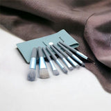 Travel Set Pennelli Con Astuccio Azzurro (box 8 pennelli)