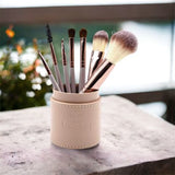 Set Pennelli Make Up Con Porta Trucco Mod. Diva