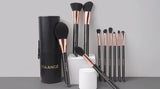 Set Pennelli Luxury (10 Pennelli + Tubo Portapennelli Rigido)