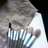 Travel Set Pennelli Con Astuccio Azzurro (box 8 pennelli)