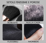 Set Pennelli Pro Travel (5 pennelli + Portapennelli)